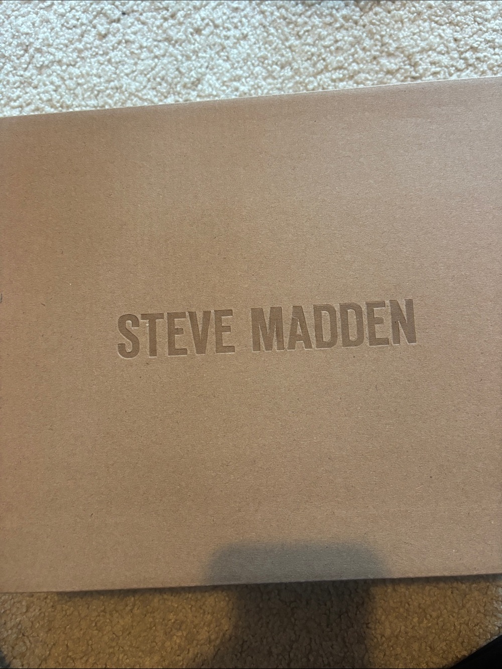 Steve Madden Natural Espadrille Wedge Sandals with Clear Studded Straps - Picture 4 of 5